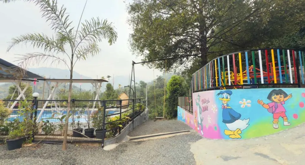 Kids play area at Mount 360 Degree Resort, Poovaranthode, Kozhikode, Kerala